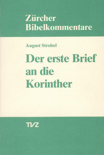 Cover Der erste Brief an die Korinther