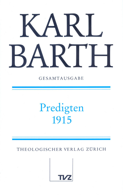 Cover Predigten 1915