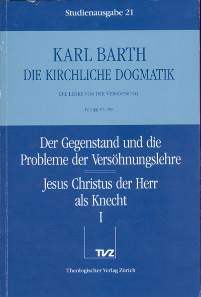 Cover 21: IV.1 § 57–59: Versöhnungslehre